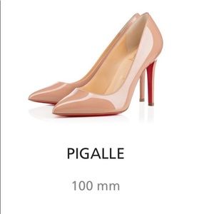 Christian Louboutin Heels (Red Bottom) Neutral